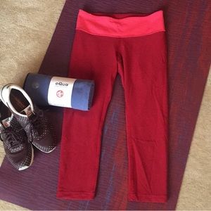 Lululemon Wonder Under REVERSIBLE crops